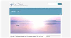 Desktop Screenshot of derrywisdom.co.uk